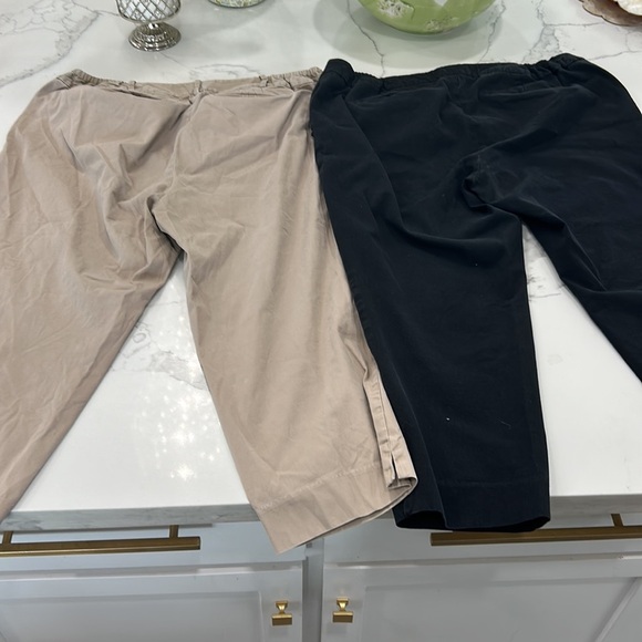 Talbots The Perfect Crop Bundle of Two Size 16 (522) - Picture 3 of 10